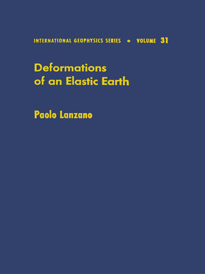 cover image of Deformations of an Elastic Earth